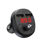 Transmiteris Hoco E41 Bluetooth MP3 grotuvas su FM moduliatoriumi ir 2 USB jungtimis