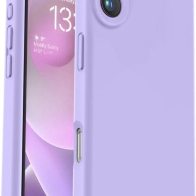Violetinis dėklas Apple iPhone 16 X-level Dynamic, matoma apsauginė telefono nugarėlė ir priekis