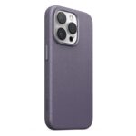 Violetinis dėklas Joyroom JR-BP006 Apple iPhone 15 su tekstūruota paviršiaus danga
