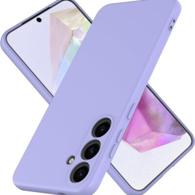 Violetinis dėklas Samsung Galaxy A356 A35 5G X-level Dynamic apsaugo telefoną su trimis kameromis