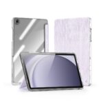 violetinis deklas samsung x210 x215 x216 tab a9 plus 11.0 dux ducis unid matskas ir permatomas