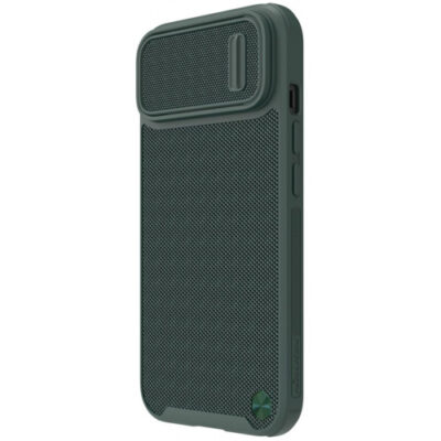 Žalias dėklas Nillkin Textured S telefonui Apple iPhone 14 Plus su tekstūruota paviršiaus danga