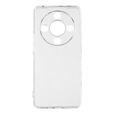 skaidrus deklas honor magic 6 lite 5g obalme tpu is skaidrios medziagos su apvalia kamera atvere