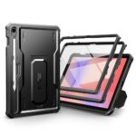 Juodas Tech-Protect Kevlar Pro dėklas Samsung Galaxy Tab S9 su integruota pieštuko laikikliu