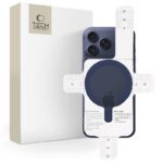 Tamsiai mėlynas magnetinis žiedas TECH-PROTECT MMP-200 ant telefono nugarėlės