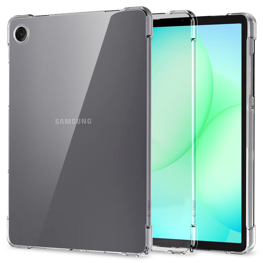 Skaidrus dėklas Galaxy Tab A9 / A11 8.7 Tech-Protect FlexAir Skaidrus deklas Galaxy Tab A9 A11 8.7 Tech-Protect FlexAir su matiniu pavirsiumi ir kampu apsauga