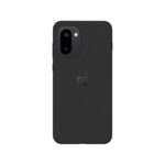 Juodas originalus dėklas OnePlus 15R 5G Sandstone Magnetic matomas iš nugarėlės su kamerų anga