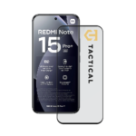 Juodas apsauginis stiklas telefonui Xiaomi Redmi Note 15 Pro Plus Tactical Glass Shield 5D