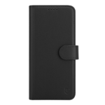 Juodas atverčiamas dėklas Tactical Field Notes telefonui Xiaomi Redmi Note 15 Pro Plus su magnetiniu užsegimu