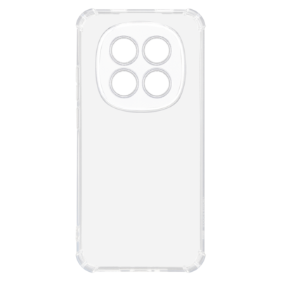 Skaidrus dėklas Tactical TPU Plyo telefonui Xiaomi Redmi Note 15 Pro Plus su keturiais apvaliais kamerų išpjovomis