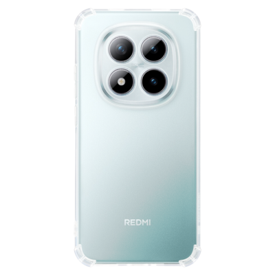 Skaidrus dėklas Tactical TPU Plyo telefonui Xiaomi Redmi Note 15 Pro su matomu telefono nugarėle ir kamerų bloku