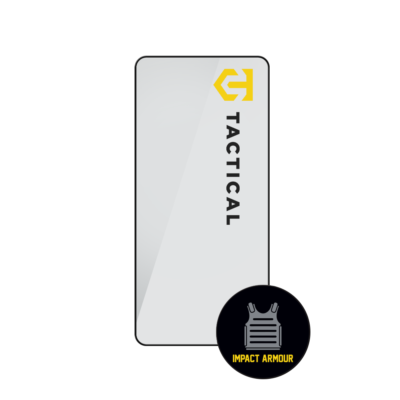 Apsauginis ekrano stikliukas Samsung Galaxy S26 Plus Tactical Glass Impact Armour su logotipu