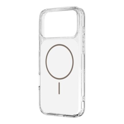 Baltas dėklas Apple iPhone 17 Pro Max MagNetix ColorSlate permatomas dizainas