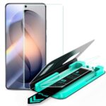 Skaidrus apsauginis ekrano stikliukas Samsung Galaxy S26 Ultra su aplikatoriumi dėkle