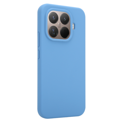 Avatar dėklas Tactical Velvet Smoothie telefonui Xiaomi 15T Pro, matinis mėlynas paviršius aplink telefono kamerą