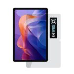 Skaidrus apsauginis ekrano stikliukas Xiaomi Redmi Pad 2 su 2.5D kraštais ir OBAL:ME logotipu