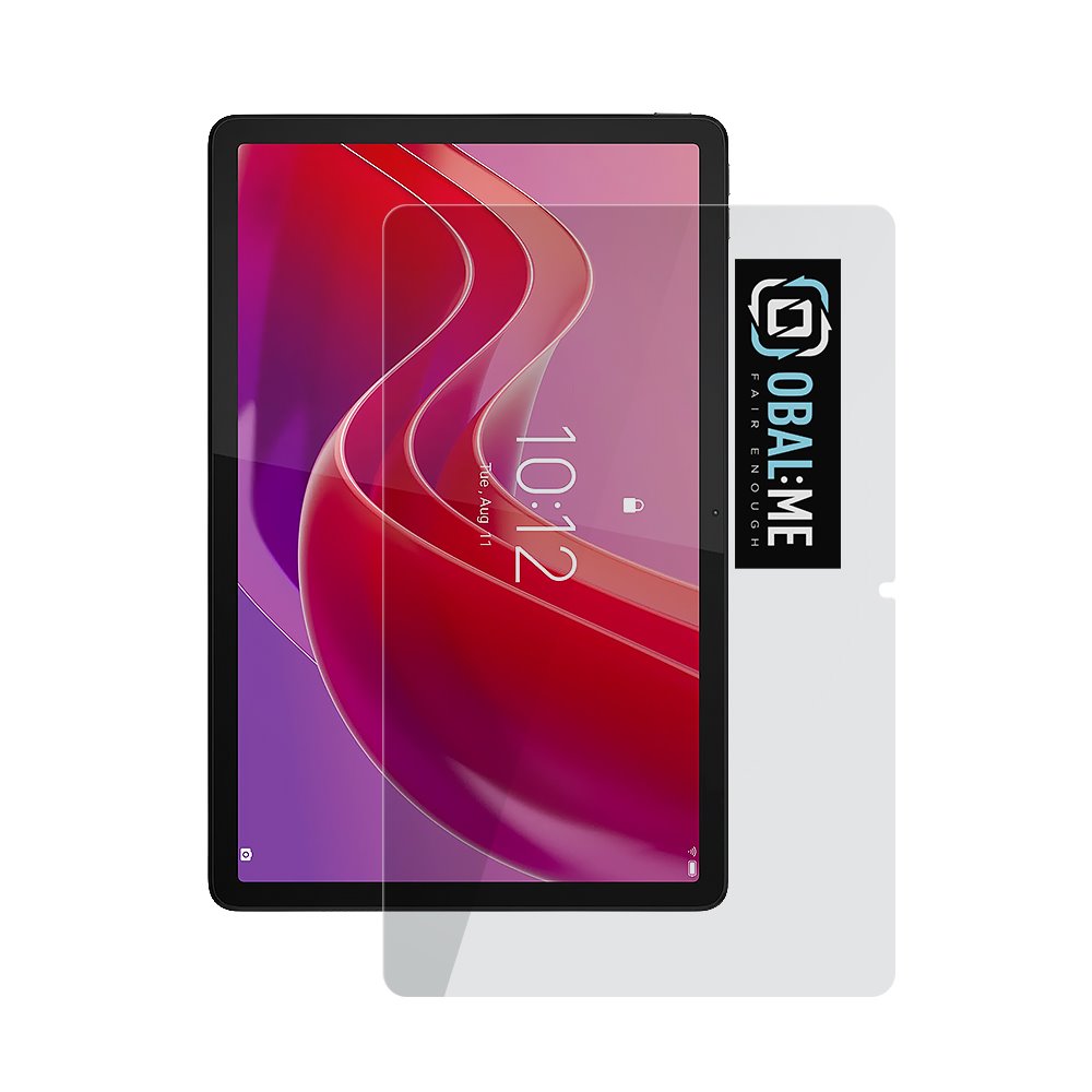 Skaidrus apsauginis ekrano stikliukas Lenovo Tab M11 OBAL ME Skaidrus apsauginis ekrano stikliukas Lenovo Tab M11 su OBAL ME logotipu