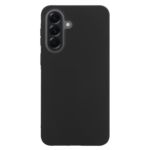 Juodas dėklas Tactical TPU telefonui Samsung Galaxy A57 su matiniu paviršiumi ir kameros angomis