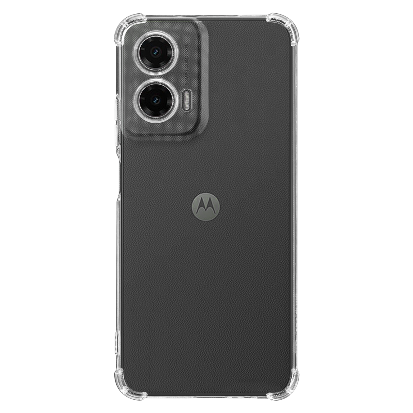 Skaidrus dėklas Tactical TPU Plyo Motorola G35 Skaidrus dėklas Tactical TPU Plyo telefonui Motorola G35 su matiniu paviršiumi ir apsauginiais kampais