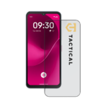 Juodas apsauginis stiklas telefonui T-Mobile T Phone 3 Tactical Glass Shield 5D ekrano apsaugai