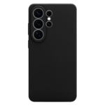 Juodas Asphalt dėklas telefonui Samsung Galaxy S26 Ultra su reljefiniu kontūriniu raštu