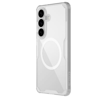 Skaidrus dėklas Nillkin Nature TPU PRO Magnetic telefonui Samsung Galaxy S26 Plus su aiškiu permatomu dizainu