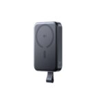 Juoda išorinė baterija Power Bank Joyroom JR-PBM11 su magnetiniu belaidžiu įkrovimu Qi2 10000mAh