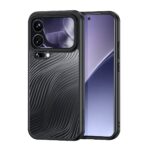 Skaidrus dėklas Dux Ducis Aimo telefonui Xiaomi 17 Pro Max su juodu raštu ir kameros apsauga