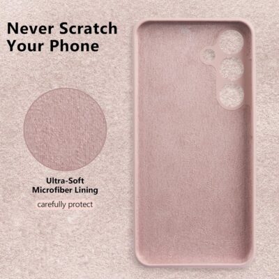 Šviesiai rausvas dėklas Samsung Galaxy S926 S24 Plus X-level Dynamic su mikropluošto pamušalu