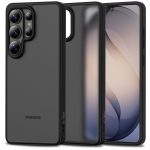 Juodas matinis dėklas Samsung Galaxy S26 Ultra Tech-Protect Magmat su apsauga kamerai