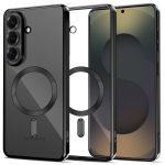 Juodas dėklas Samsung Galaaxy S26 Plus Tech-Protect Magflex Magsafe su magnetiniu žiedu ir trimis kameros objektyvais