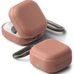 Rozinis deklas Samsung Galaxy Buds 4/4 Pro su karabinu