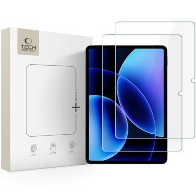 Skaidrus apsauginis stikliukas Xiaomi Pad 7 7 Pro 8 8 Pro 11.2 su Glass Fit+ 2-Pack