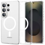 Skaidrus dėklas Samsung Galaxy S26 Ultra Tech-Protect FlexAir Magsafe su apsauga kameros ir magnetiniu žiedu