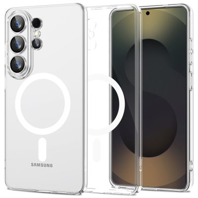 Skaidrus dėklas Samsung Galaxy S26 Ultra Tech-Protect FlexAir Magsafe su apsauga kameros ir magnetiniu žiedu