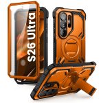 Coral dėklas Samsung Galaxy S26 Ultra Supcase IBLSN Armorbox Mag Magsafe su integruotu stovu