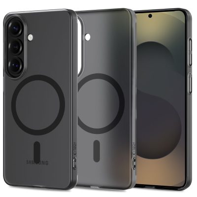 Matinis juodas dėklas Samsung Galaxy S26 Tech-Protect Magslim Magsafe, trys kampu matomi dėklai