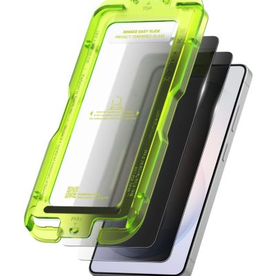 Juodas privatumo apsauginis ekrano stikliukas Samsung Galaxy S26 Ultra su montavimo įrankiu