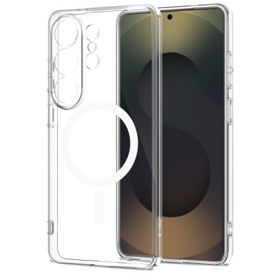 Skaidrus deklas Samsung Galaxy S26 Ultra Tech-Protect FlexAir Magsafe su aiškiu dizainu ir kamerų išpjova