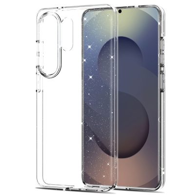 Skaidrus blizgantis deklas Samsung Galaxy S26 Ultra Tech-Protect FlexAir matomas is priekio ir galo