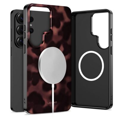 Panther dėklas Samsung Galaxy S26 Ultra su magsafe disku, margintas raštas nugarėlėje