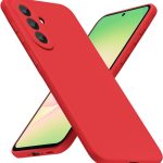 Raudonas silikoninis dėklas Samsung Galaxy A57 5G