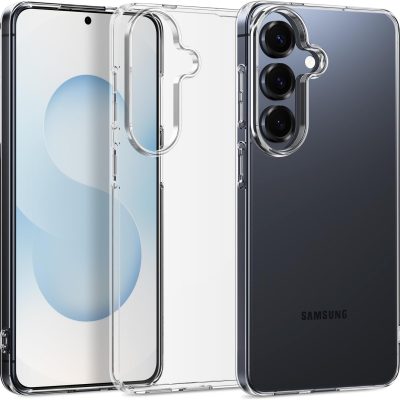 Skaidrus deklas Samsung Galaxy S947 S26 Plus, matomas skaidrus korpusas ir kameros modulis