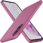 Rožinis dėklas Samsung Galaxy A376 A37 5G, matoma jo nugaros kamera