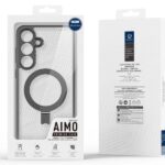 Permatomas Skaidrus deklas Dux Ducis Aimo Magnetic Stand telefonu Samsung S947 S26 Plus