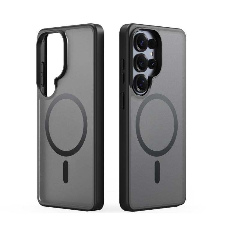Juodas dėklas Samsung S948 S26 Ultra Dux Ducis Yind Magsafe Juodas dėklas Samsung S948 S26 Ultra su dideliu apvaliu magnetiniu ratu ant nugaros