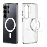 Skaidrus deklas Samsung S948 S26 Ultra su MagSafe, matoma kamera ir skaidrus korpusas