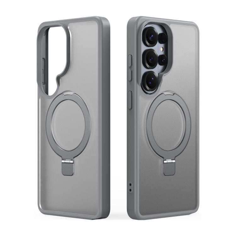 Pilkas dėklas Samsung S948 S26 Ultra Dux Ducis Yind Magnetic Pilkas dėklas su magnetiniu laikikliu Samsung S948 S26 Ultra Dux Ducis Yind Magnetic