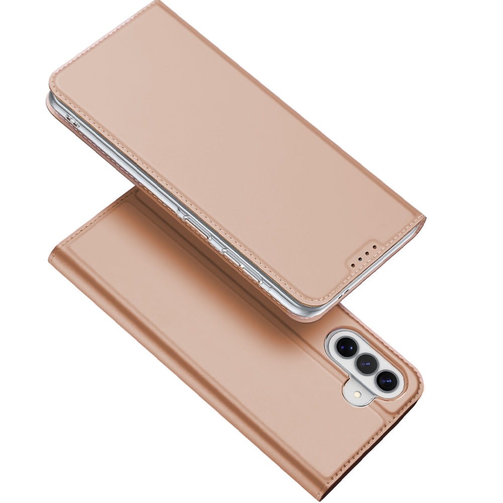 Rožinis-auksinis atverčiamas dėklas Samsung A376 A37 5G Dux Ducis Skin Pro Rožinis-auksinis atverčiamas dėklas Samsung A376 A37 5G Dux Ducis Skin Pro
