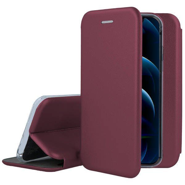 Bordo atverčiamas dėklas Samsung S947 S26 Plus Book Elegance Bordo atverčiamas dėklas Samsung S947 S26 Plus Book Elegance, atidarytas.